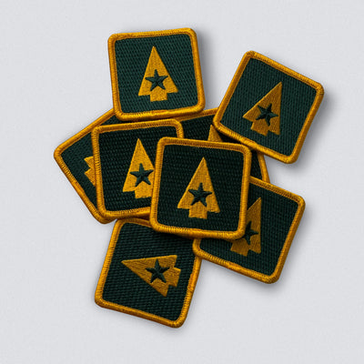 Pine Tree Embroidered Patch